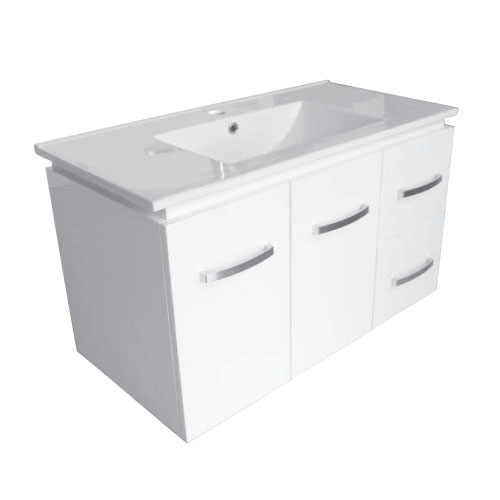 Gloss White MDF Vanities Chinese Factory Great Quality